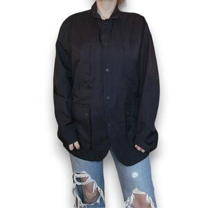 SAVE THE DUCK Black Nylon Pro Tech Jacket